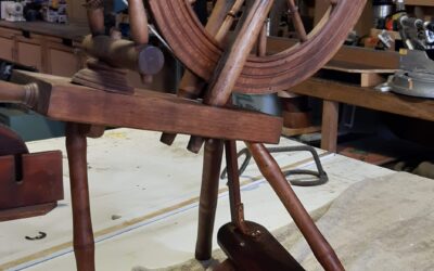 Spinning wheel restoration